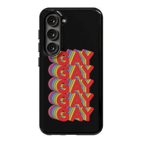 Gay Retro Rainbow Phone Case